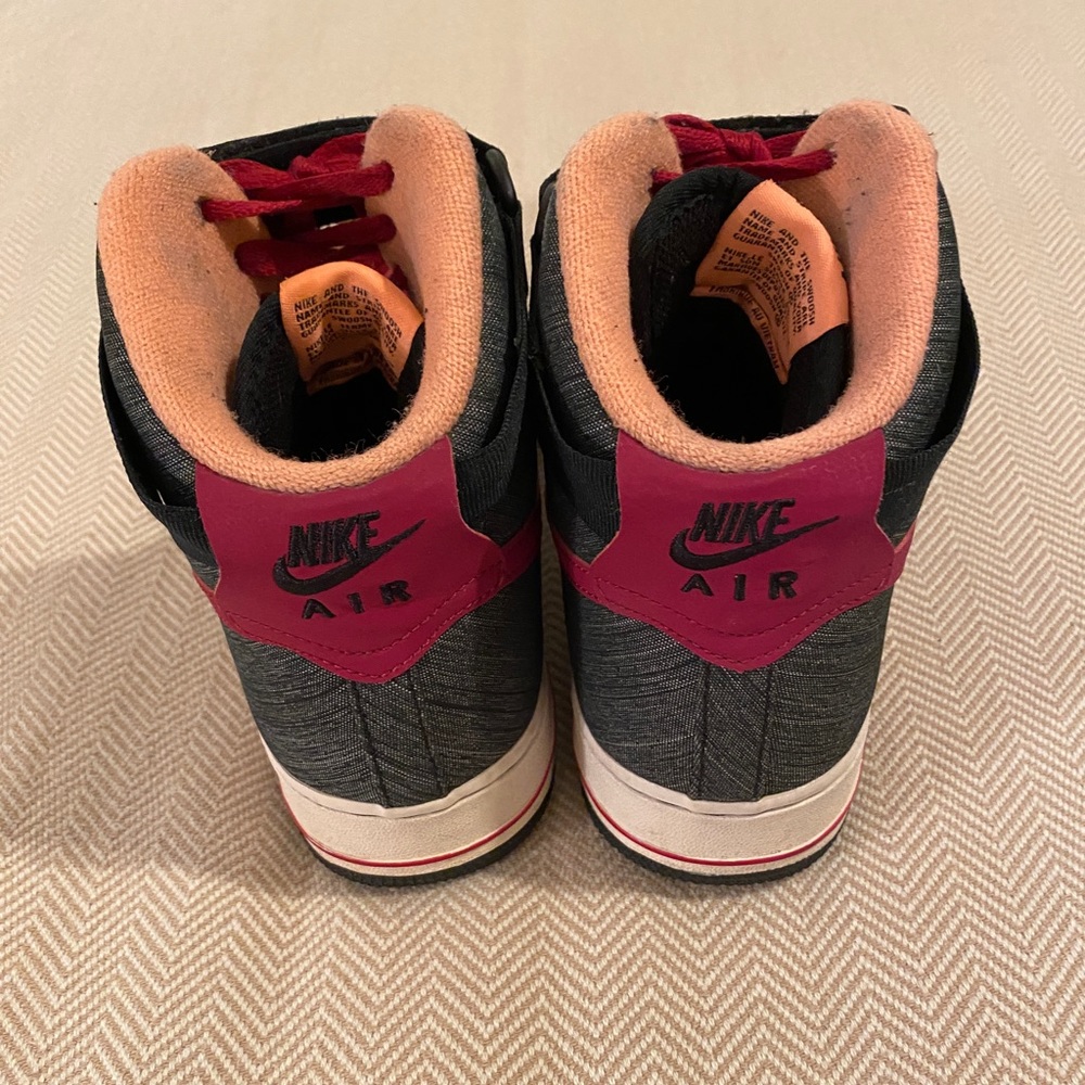 2013 Nike Air Force 1 AF1-82 Ale Brown High Tops - Picture 2 of 11